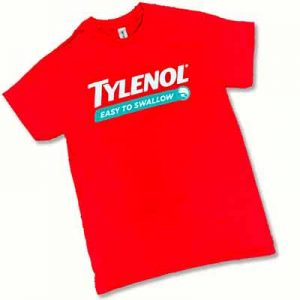 Free Tylenol T-shirt and Pool Float