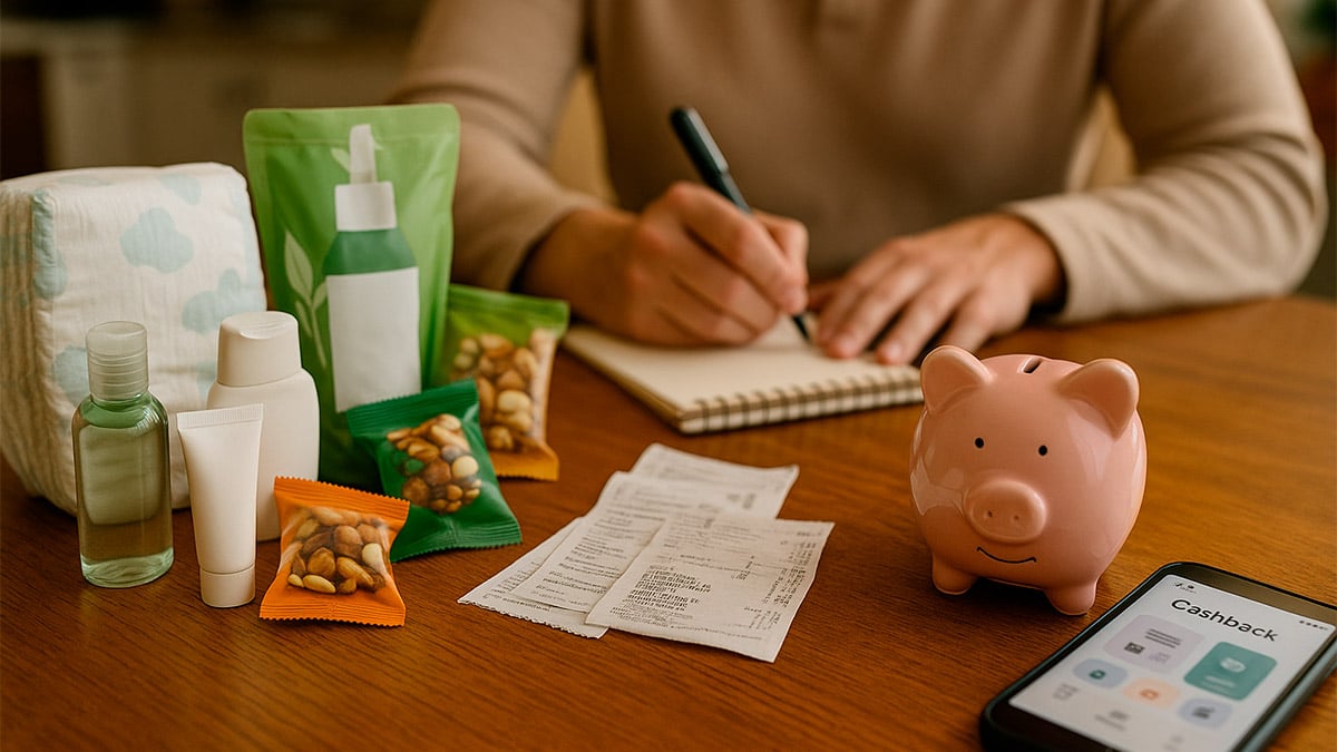 Infographic on saving with free samples in the USA 2025